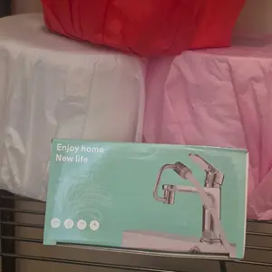 CityDry-Rotatable Faucet Aerator Extension - for Effortless, All-Angle Control, Rotating Swivel Faucet Aerator Extender, Kitchen Bathroom Sink Faucets Sprayer Attachment with 2 Mode Splash(1PC)