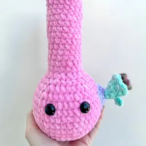 Plushie Water Pipe Medium - Bubble Gum