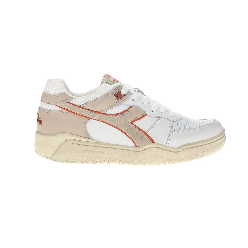 diadora Mens B.560 Used Lace Up Sneakers Shoes Casual - Beige