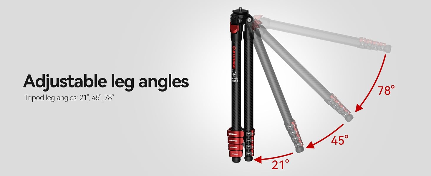 TC3BS+K3S Carbon Fiber Tripod with Fluid Head,2.9lb Professional Travel Kit TC3BS+K3S Carbon Fiber Tripod with Fluid Head,2.9lb Professional Travel Kit