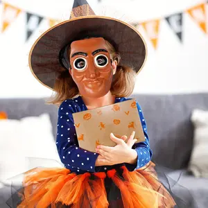 Tung Tung Tung Sahur Mask - Christmas party Full Face Scary Demon Beast Cosplay Costume Prop, Creepy Distorted Design for Haunted Houses & Spooky Party Pranks mini gifts