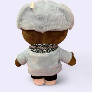 Dreamcore alt Rap Inspired call me when you Kitty Plush Toy Soft Cuddly Design for Fans of alt Rap Culture Stuffed Animal Dolls