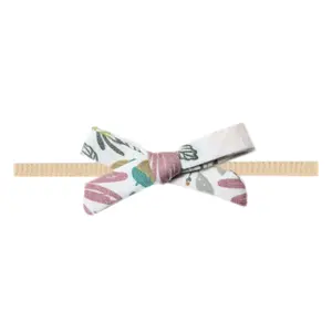 Baby Bows Headbands for Baby Girls – Newborn Headband Bows, Infant Hair Bows for Baby Girl, Nylon Baby Girl Bows & Headbands, Olive