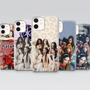 KATSEYE Phone Case, K-Pop Girl Group Protective Cover, Trendy Fan Gift, For iPhone 11-17 Pro Max/Plus & Samsung Galaxy S23-S25