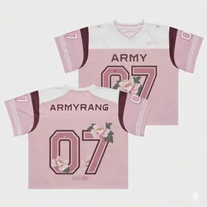 ARMYRANG Football Jersey, Bangtan Boys Mesh Jersey Shirt, Arirang Concert Kpop Fan Merch, Concert Outfit Gift for Her Women