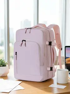 Travel backpack for both men and women, large capacity carry-on backpack, approved by airlines with shoe compartment, 17.3-inch laptop backpack, business work gym weekend bag, available in single shoulder and double shoulder versions