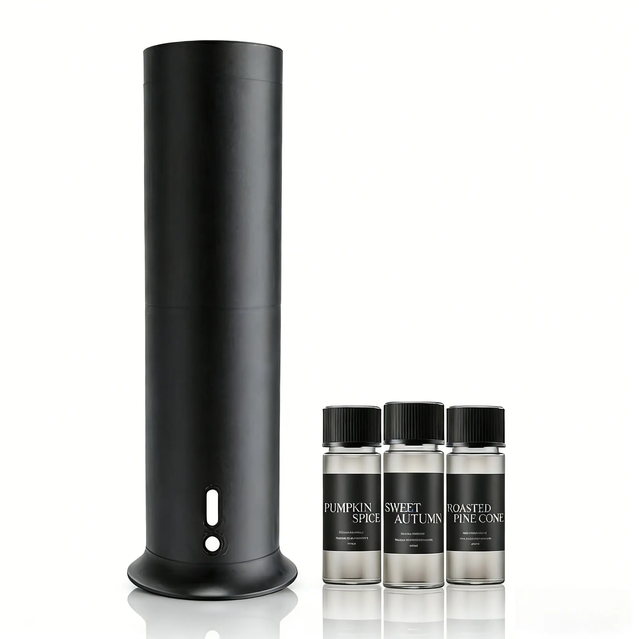 Aluminium Wireless Hotel Scent Diffuser – Discovery Kit Covers 1000 Sq Ft, Top 3 Hotel-Inspired Scents, 3×20ml Fragrance Oil Set, Luxury Home Aroma