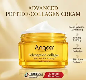 Polypeptide Collagen Anti-Wrinkle Firming Water Cream - Long-Lasting Hydration & Dark Spot Reduction for All Skin Types