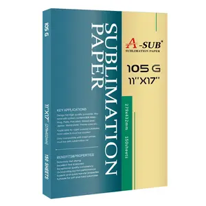 A-SUB Sublimation Paper- 150 Sheets Heat Transfer Paper 11x17 inch Compatible with Inkjet Sublimation Printer 105g