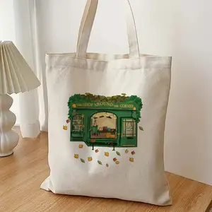 You've Got Mail Shop Around The Corner Vintage Tote Bag, New York City Love Story Bag, Bookstore Romance, Bag for Book lover