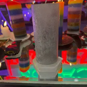 Black Magic Removal & Exorcism Candle with Crystal Tumble – Burned at Shop for You