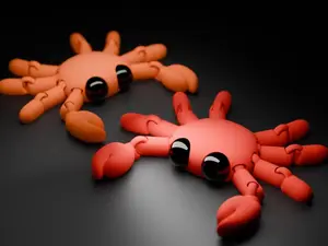 3D Printed Flexi Animals – Articulated Animal Figures – Desk Pets – Collectible Decor