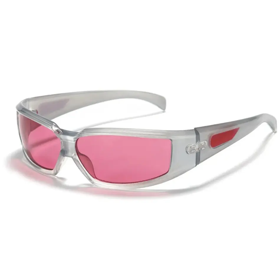 Silver frame pink [metal hinge]