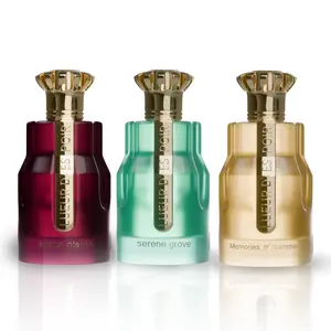 Lueur D'Espoir TRIO Bundle Serene Grove, Arena Intense, Memories of Summer EDP Perfume Unisex - 100ml 3.38 FL Oz Emir Paris Corner Perfumes Floral Bottle