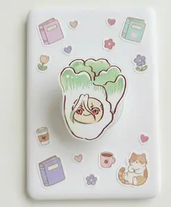 Funny Senku Dr Stone Acrylic Magnetic Phone Grip, Aesthetic Cute Japan Anime Magsafe Kickstand, Durable Phone Holder Accessories