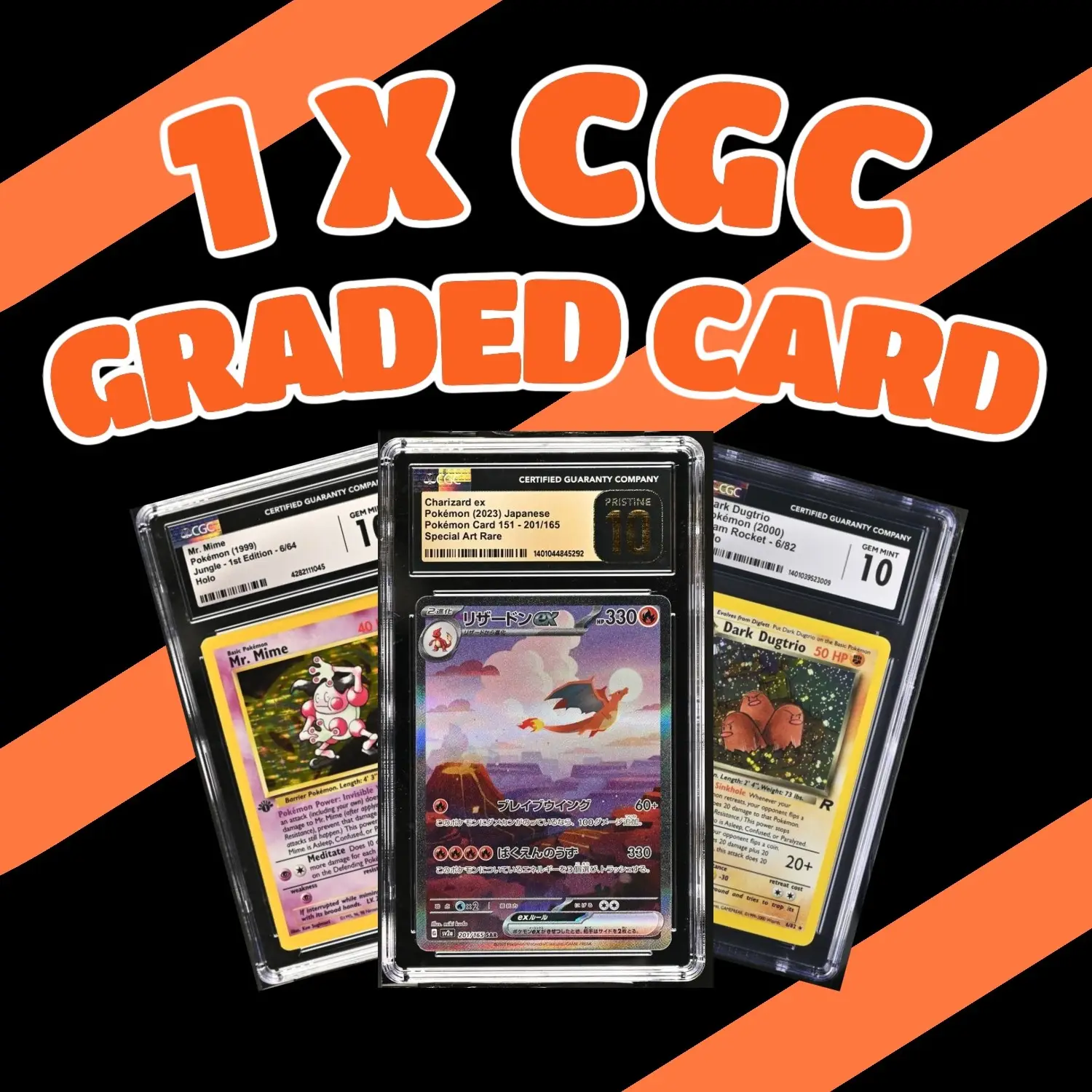 1X CGC Graded Pokemon Card
