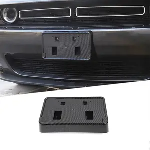 Front License Plate Holder Bracket Base Mount, Car Accessories for 2010+ Dodge Challenger, Accessories for Car