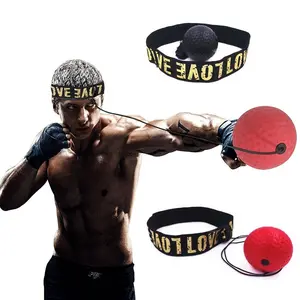 Punching X Training Ball with Adjustable Headband for Improved Hand-Eye Coordination Reflexes Ideal for Boxers Fitness Enthusiasts Enhance Speed Accuracy Boxing Reflex Speed Ball