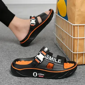 Nijum Thick-soled Slippers with Massage Insole EVA Comfortable Slip-on Casual Style for Home & Outdoor Wear