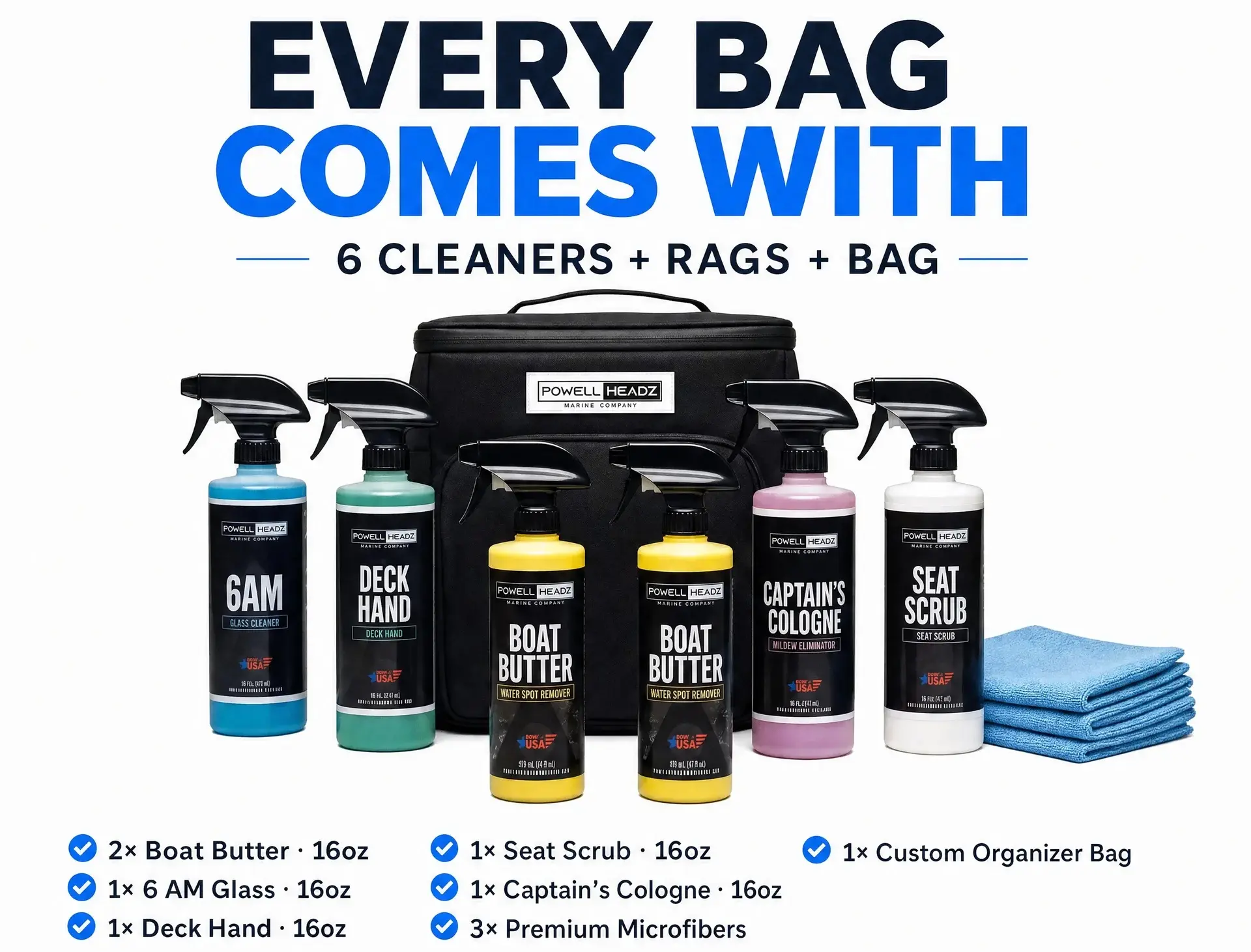 The Dock Father Boat Cleaning Kit