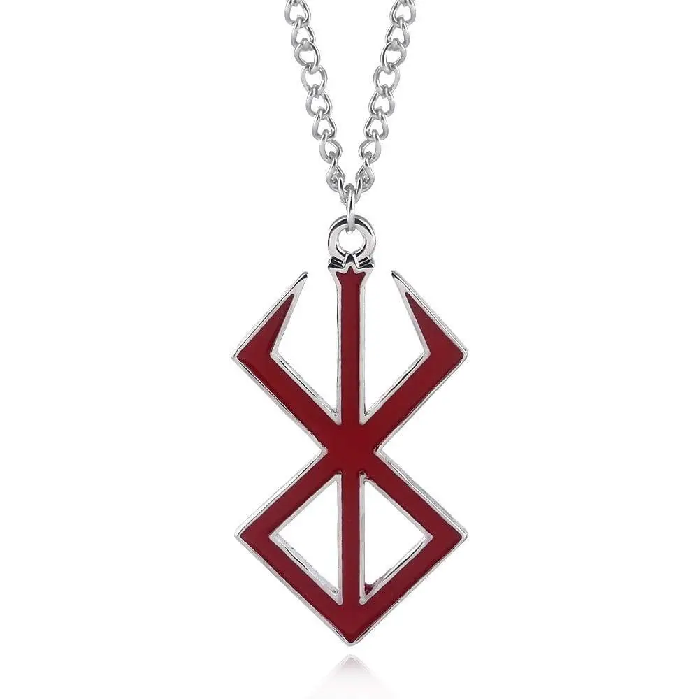 Berserker Guts Sword Necklace Keychain - Berzerk Behelit Chains - Gift for Women Men and Fans