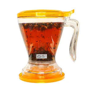 Brewmaster Loose Leaf Tea Infuser Microwave Safe & Dishwasher Friendly Innovative Technology for Simple Exciting Brewing