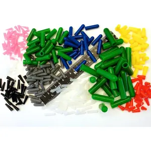 350pc Ultra Precision High Temp Silicone Rubber Plug & Cap Kit Powder Coating Custom Paint Supplies