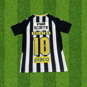 NO.10 Neymar JR 25 26 Away Short Sleeve Jersey New Soccer Jersey White Fans Version Football Jersey