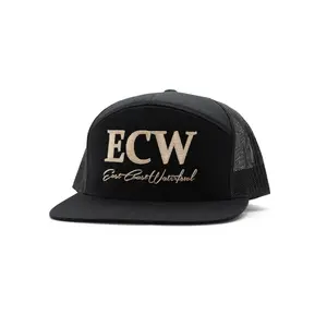 Embroidered ECW Logo - 7 Panel