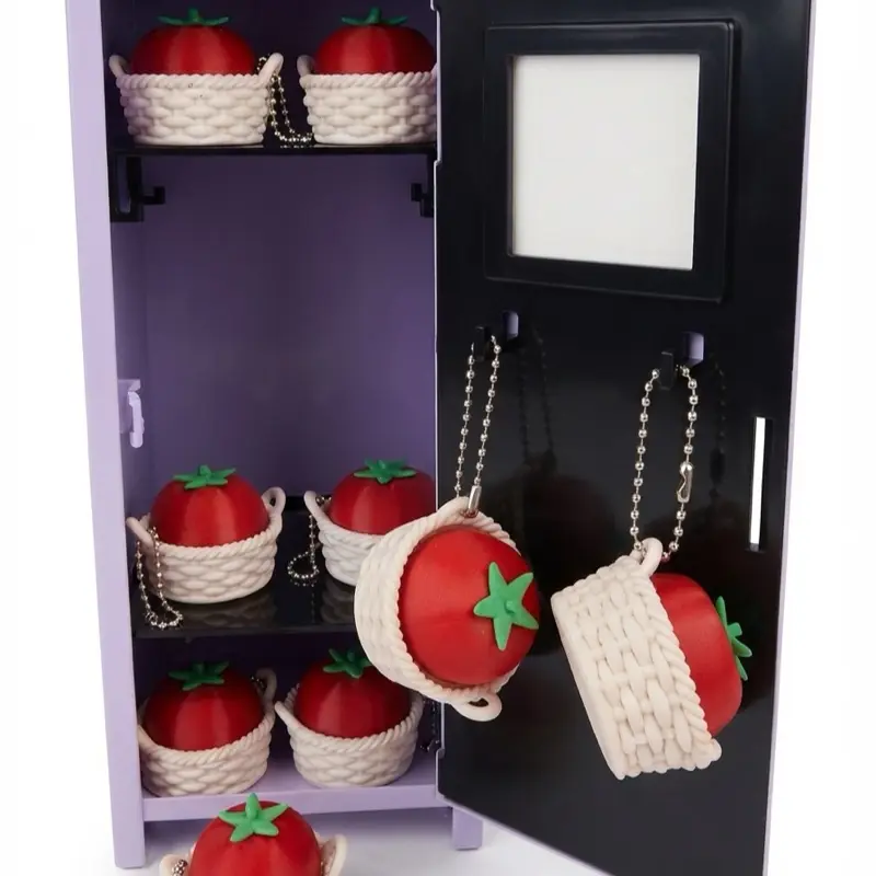 Tomato keychain