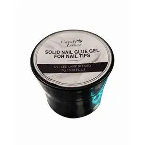 Moldable 3D Nail Art Gel Clear Non-Stick Decoration Art Extension Gel 15g (0.53fl oz)