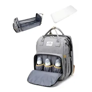Casual Plain Color Large Capacity Zipper Backpack, Fashion Multi-functional Adjustable Strap Backpack for Women & Men