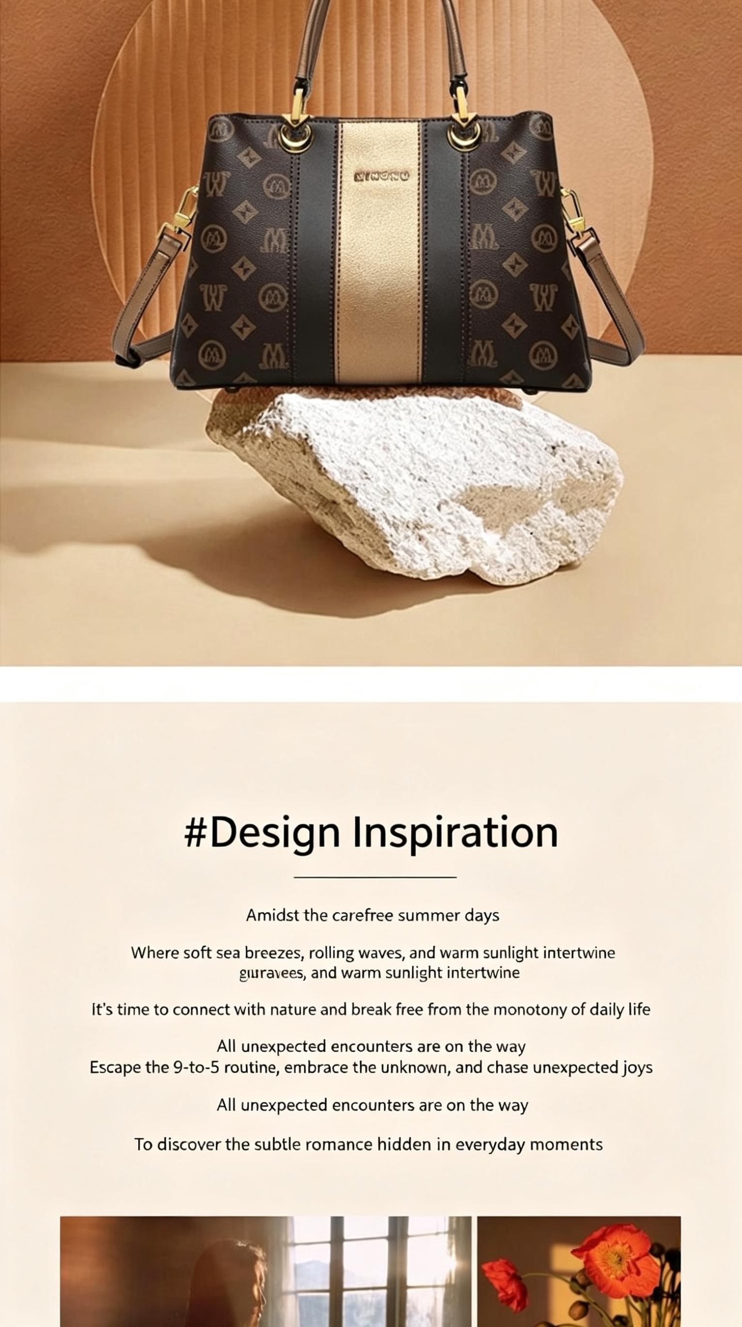 Women's Large Capacity Tote Bag, Designer Style Handbag with Top Handle & Crossbody Strap, Multi-pocket Work Purse, Waterproof Monogram Shoulder Bag for Everyday Use Women's Large Capacity Tote Bag, Designer Style Handbag with Top Handle & Crossbody Strap, Multi-pocket Work Purse, Waterproof Monogram Shoulder Bag for Everyday Use
