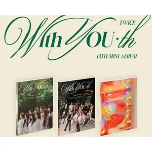 [TWICE] 13th Mini Album - With YOU-th (Forever Ver / Glowing Ver / Blast Ver)