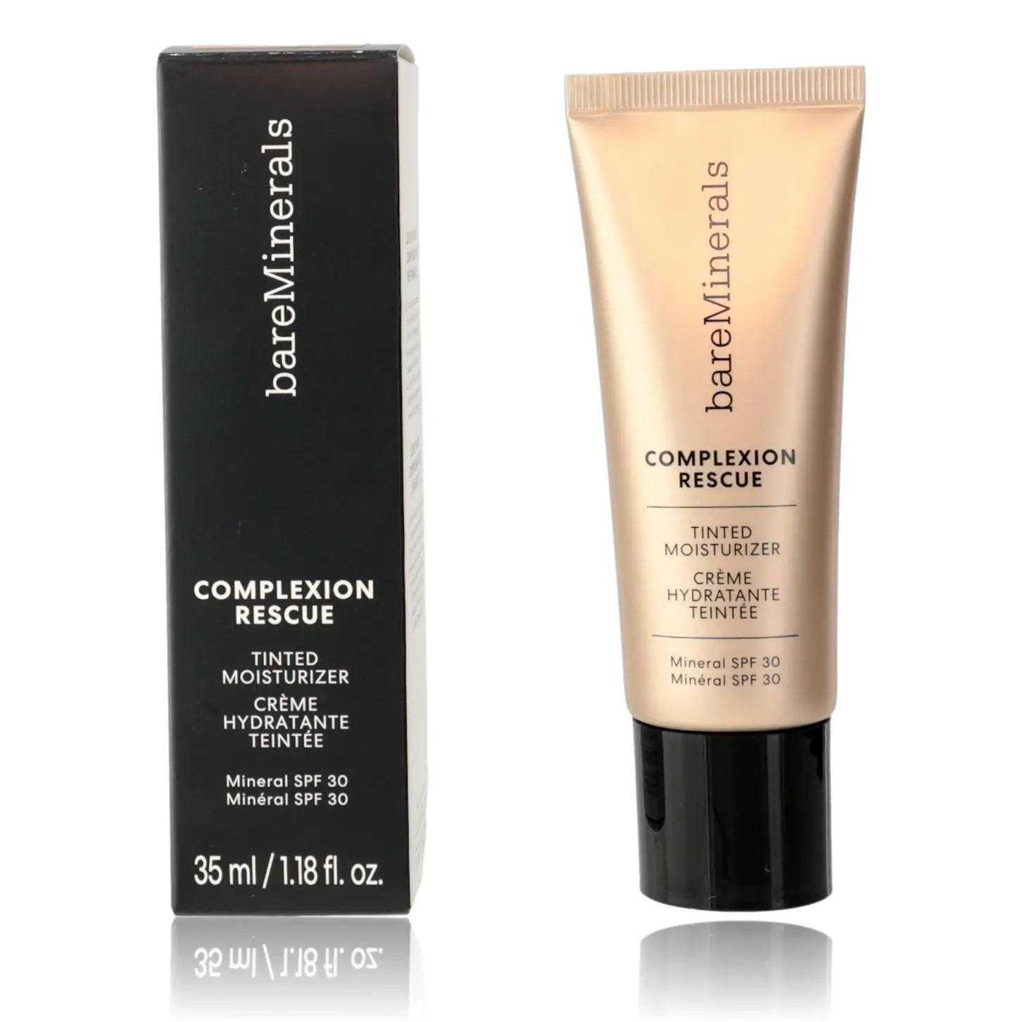 Bare Minerals Complexion Rescue, 1.18oz Tinted Moisturizer SPF 30 - Dune 7.5, Hyaluronic Acid, Hydrate