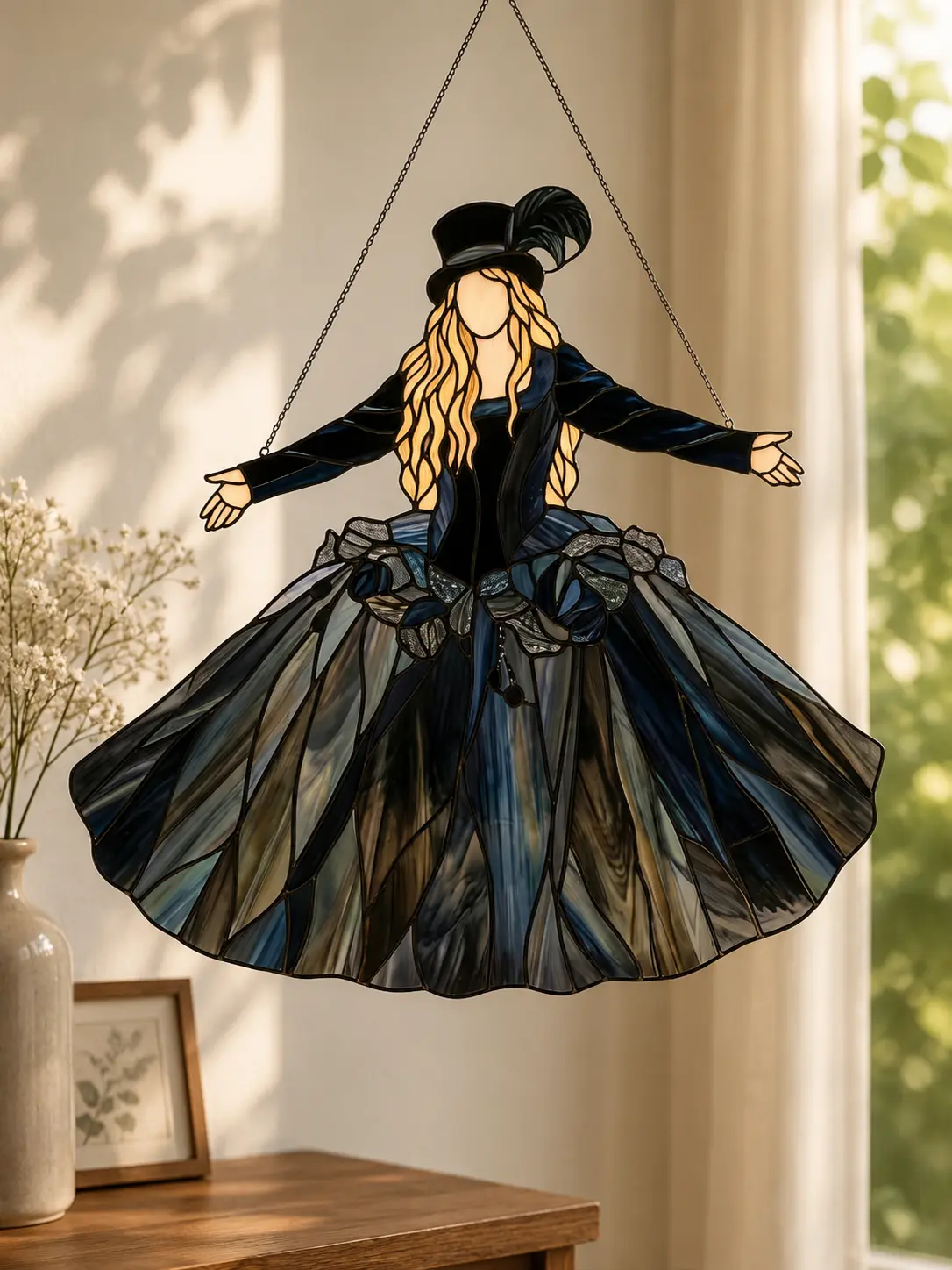 Stevie Nicks Met Gala Acrylic Suncatcher