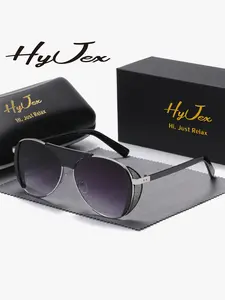 HyJex 1 Piece Unisex Urban Style Full Frame Sunglasses Ornately Decorated Frog Frame Sunglasses UV400
