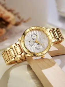 Women's Luxury Quartz Watch Fashion Stainless Steel Strap Women's Watch Elegant and Versatile Watch Daily Commuting/Banquet Party Style Accessories Festival Gift Selection Exquisite Women's Watch