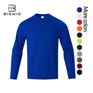 Mens Long Sleeve Shirts Casual Quick Dry Crew Neck Work Shirts Athletic Cycling Hiking T-Shirts