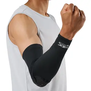 MCDAVID HEX® Viz Arm Sleeve Single - Lightweight Spandex, Moisture-Wicking, Breathable, Unisex, Machine Washable, Dries Safe, Fits Right or Left Arm