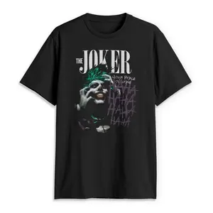 Mens Batman Joker Clown Prince of Crime T Shirt