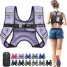 【BackToSchool】BAGAIL Comfort-Fit Weighted Vest for Woman, Even Weight Distribution, No-Chafe or Bounce for Walking & Running with Detachable Phone Pouch & Reflective Stripes (Available 5-30lbs) Summervibes