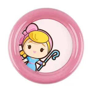 KAWASIMAYA Shepherdess Series Rough Edge Round Plate, 8 inches