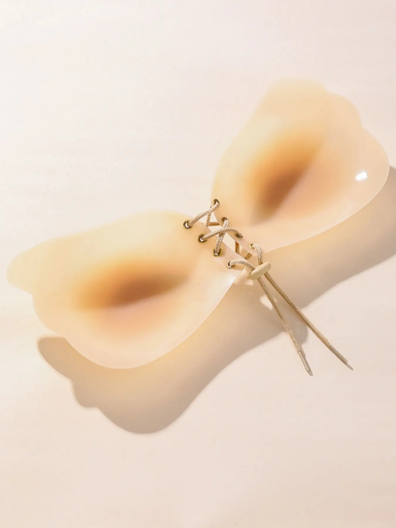 Invisible Backless Sticky Bra for Strapless Dresses, Silicone Push Up Bra with Maximum Support, Women's Sexy Balconette Lingerie for All Seasons