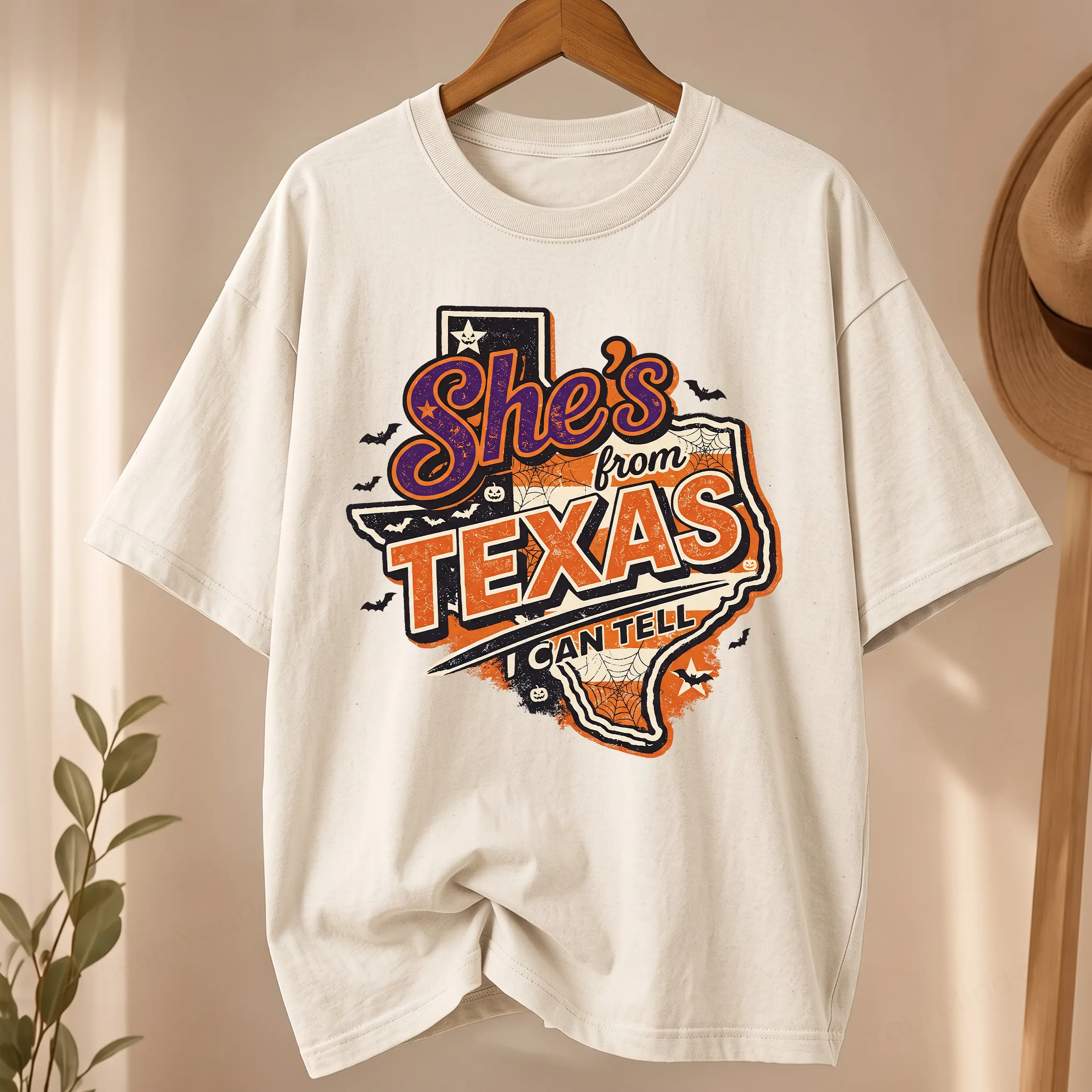 She's From Texas Halloween Version Shirt, Sweatshirt