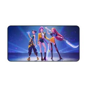 K-Pop Demon Hunter Gaming Mousepad, Great for Gamers, Modern Office Decor, Perfect Gift for Events