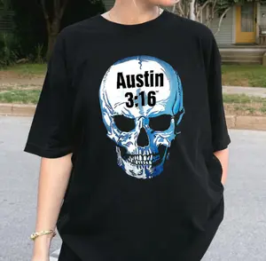Vintage Stone Cold Austin 3:16 Wrestle Mania WWE Graphic Tee