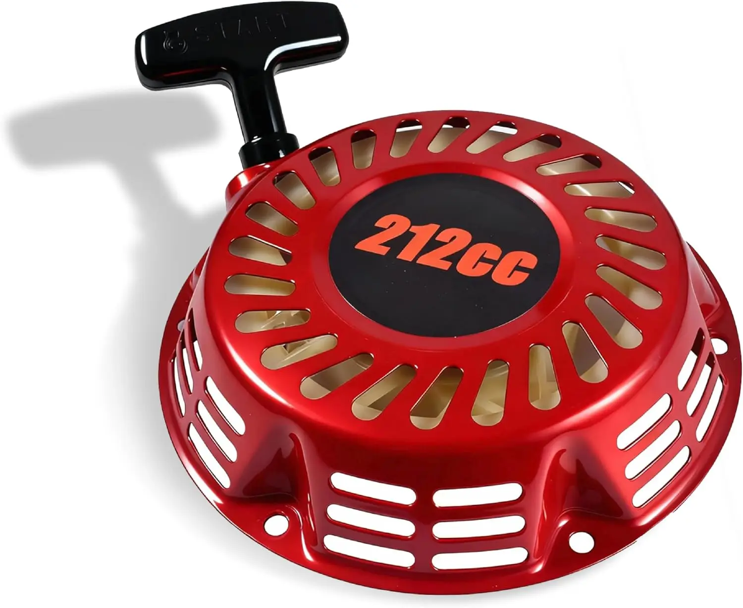Recoil Pull Starter for Predator 212cc Honda GX160 GX200 | For Coleman CT200U/BT200X Mini Bike, Kart, Generator, Red