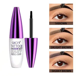 SummerVibes Easy Peel-Off Eyebrow Gel-Waterproof &Sweatproof,No-Mess Brow Shaping Gel - Simply Peel Away The Film, No Remover Needed,Mother's Day gift