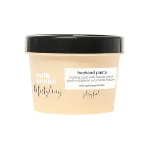 Milk_shake Playful Lifestyling Freehand Paste 3.4oz Molding Paste with Flexible Control & Quinoa Proteins
